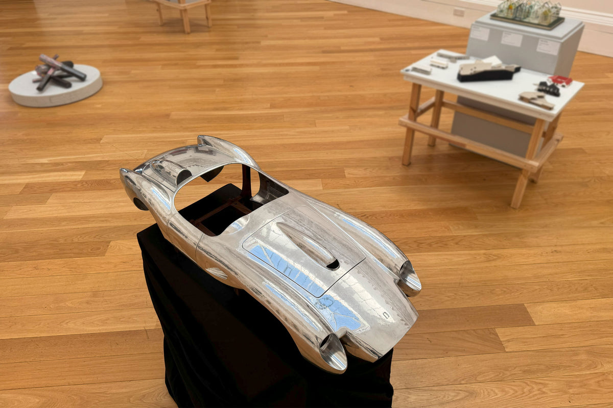 Ferrari 250 TR Aluminium Body Replica - Hammered Finish
