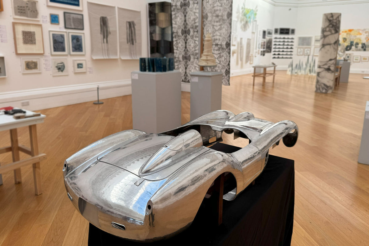 Ferrari 250 TR Aluminium Body Replica - Hammered Finish