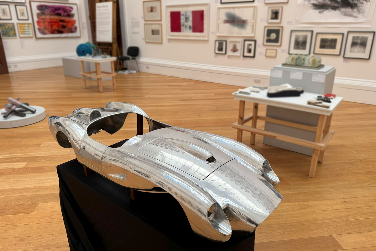 Ferrari 250 TR Aluminium Body Replica - Hammered Finish