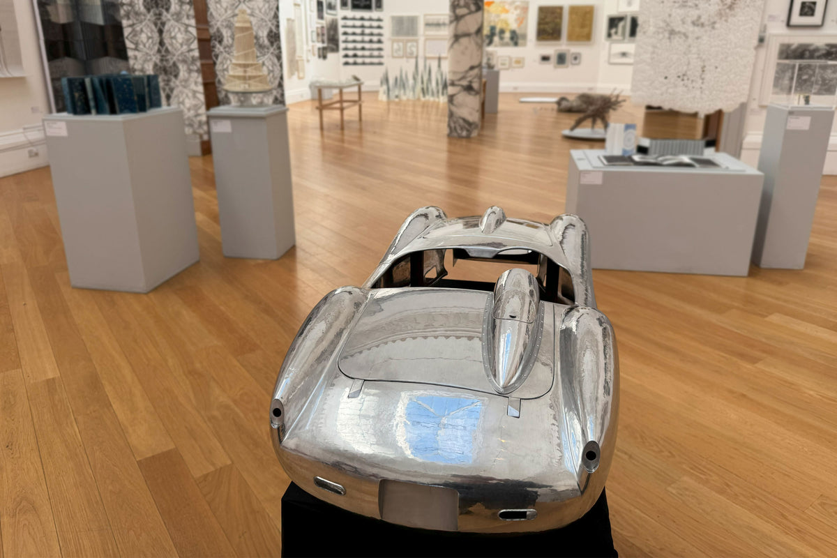 Ferrari 250 TR Aluminium Body Replica - Hammered Finish
