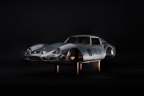 Ferrari 250 GTO Aluminium Body Replica - Hammered Finish
