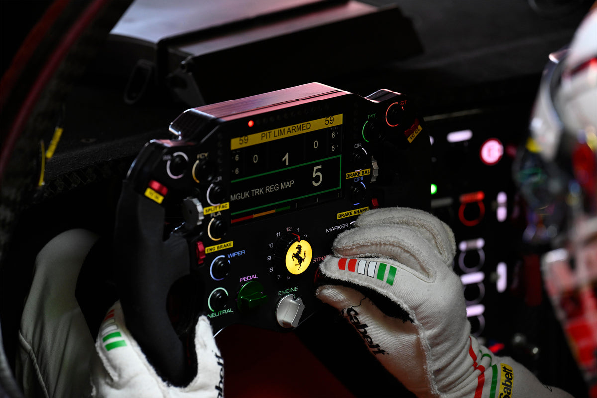 Ferrari 499P Full Size Steering Wheel Replica - 2023 Le Mans Winner - by Amalgam Collection