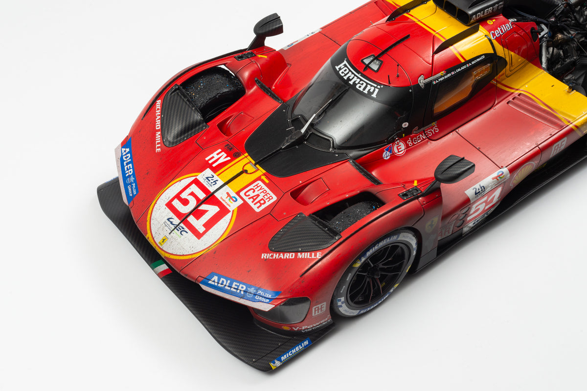 Ferrari 499P – Sieger von Le Mans 2023 - Race Weathered