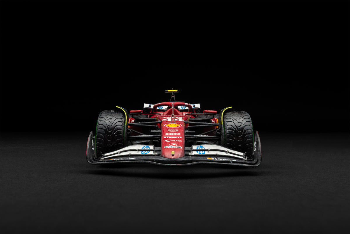 Ferrari SF-25 - Grand Prix d'Australie 2025 - Modèle patiné - Lewis Hamilton - Échelle 1:18