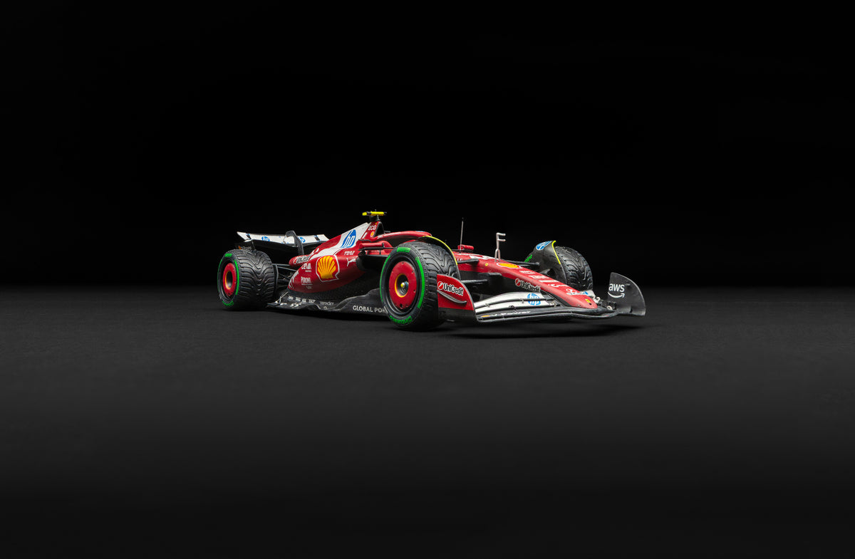 Ferrari SF-25 - 2025 Australian Grand Prix - Race Weathered - Lewis Hamilton - 1:18 scale