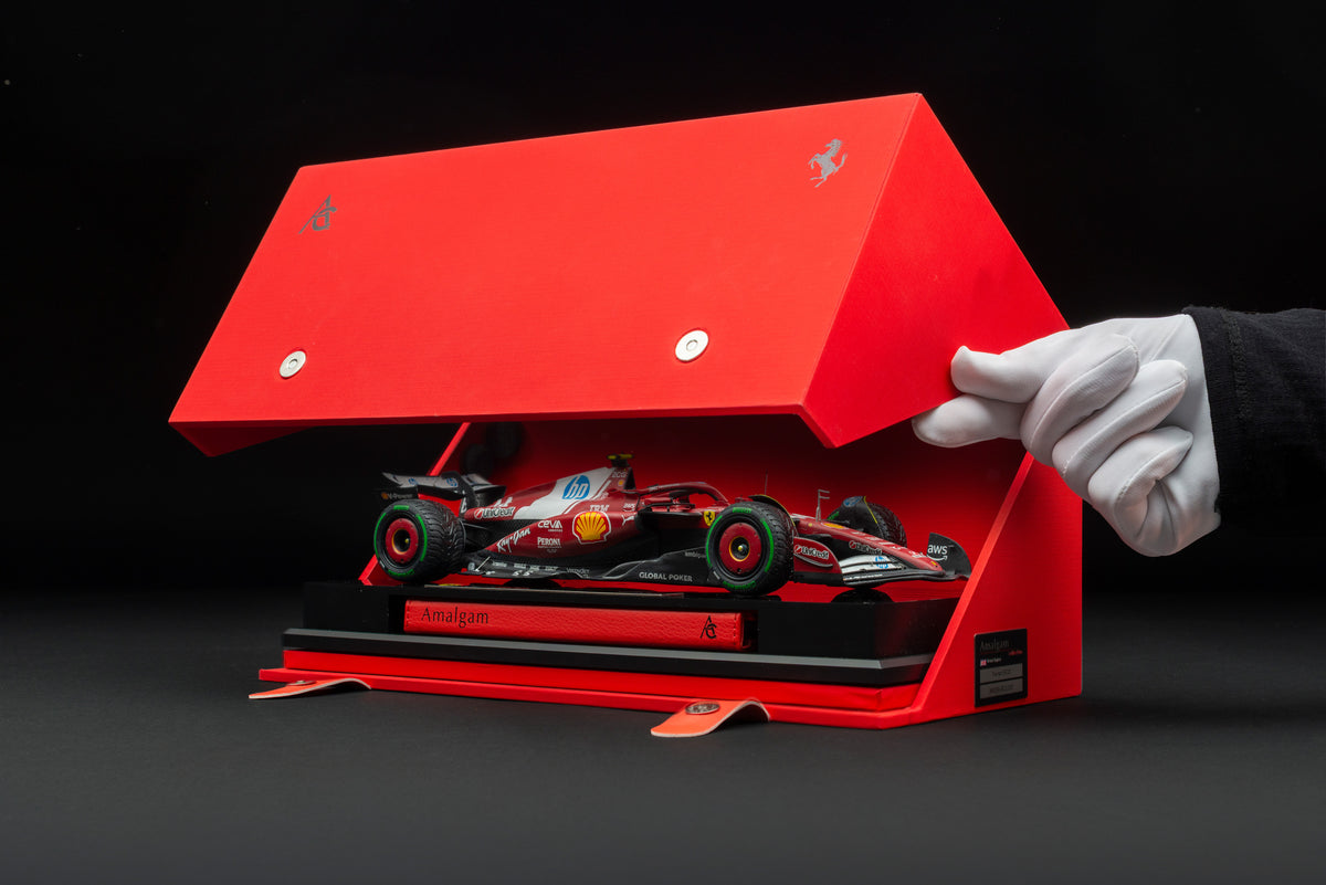 Ferrari SF-25 - Grand Prix d'Australie 2025 - Modèle patiné - Lewis Hamilton - Échelle 1:18