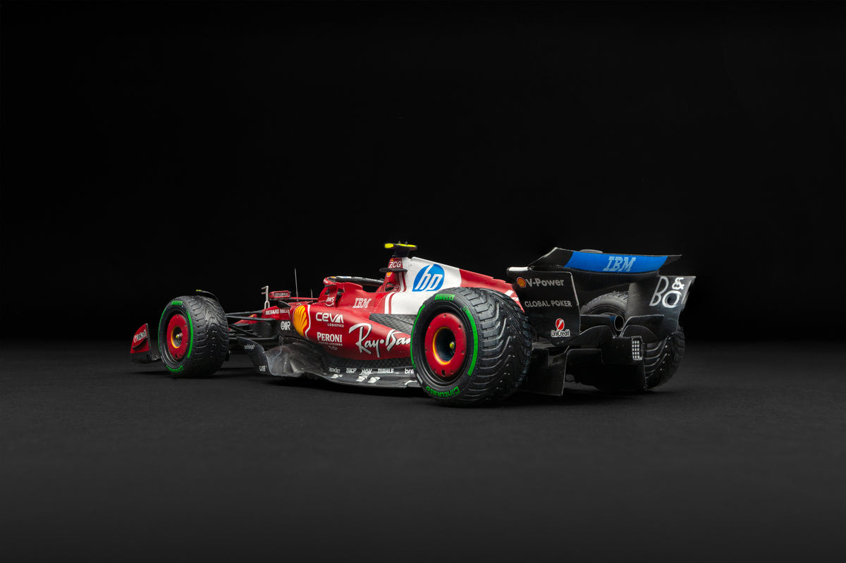 Ferrari SF-25 - Grand Prix d'Australie 2025 - Modèle patiné - Lewis Hamilton - Échelle 1:18