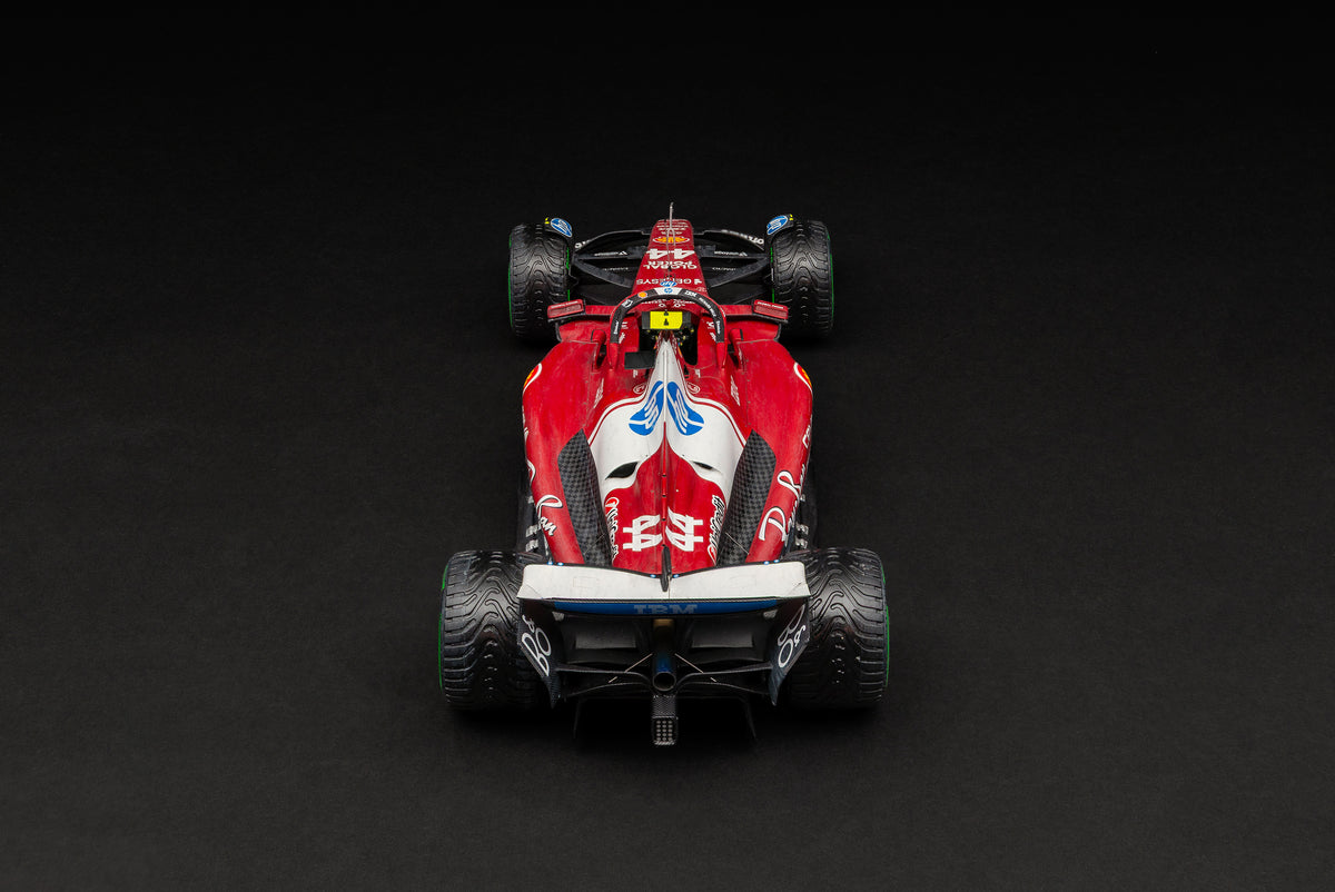 Ferrari SF-25 - Grand Prix d'Australie 2025 - Modèle patiné - Lewis Hamilton - Échelle 1:18