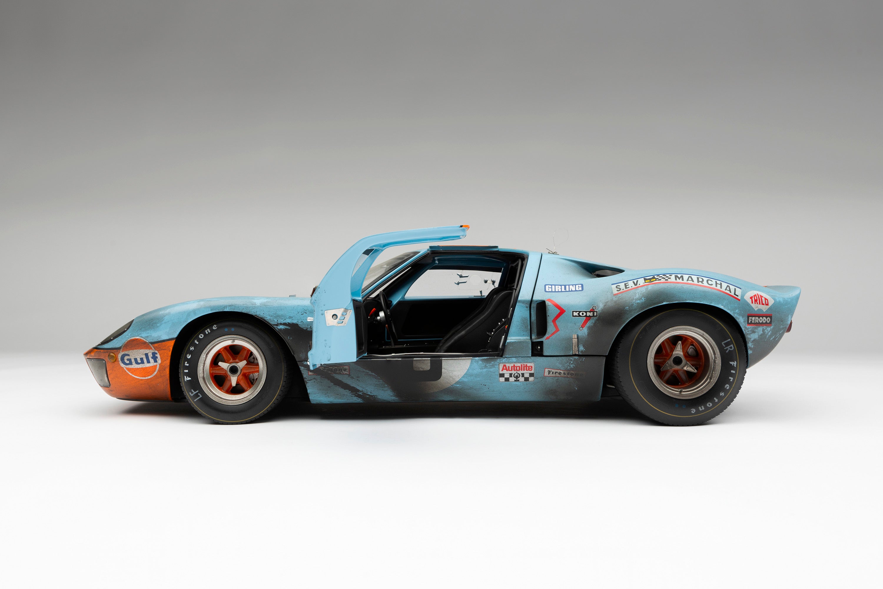 フォード GT40 - 1969 ル・マン勝者 - レース風化 – Amalgam Collection
