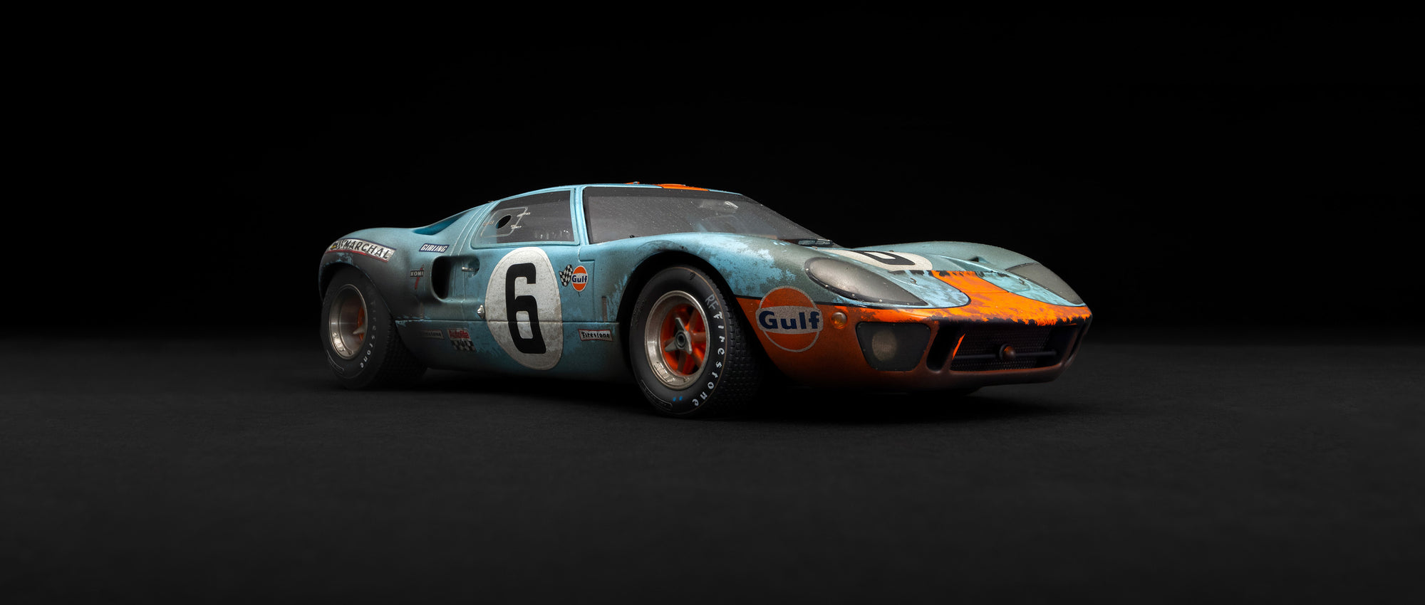 IXO LM1969 Ford GT40 #6 1969 Le Mans Winner 1969 - Ickx/Oliver 1/43 IXO LM1969 Ford GT40 #6 1969 Le Mans Winner 1969 - Ickx/Oliver 1/43