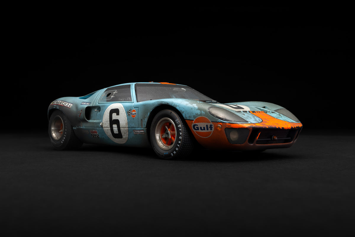 Ford GT40 - 1969 Le Mans Winner - Race Weathered - 1:18 scale