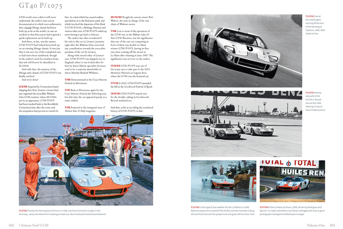 Ultimate Ford GT40 – Die endgültige Geschichte (Band 1)