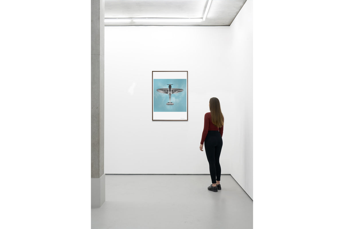 Spitfire Art Screen Print