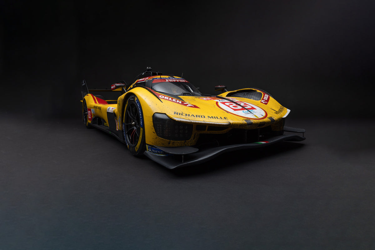 Ferrari 499P - Hypercar #83 - 2025 Le Mans Winner - Race Weathered - 1:5 scale
