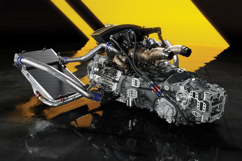 Ferrari 499P V6 Motor und Getriebe (2023)