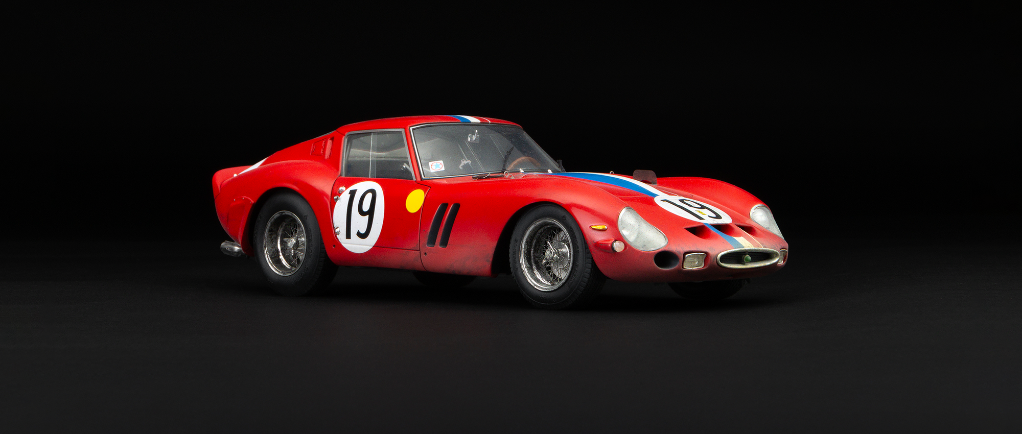Ferrari 250 GTO - 3705GT - Ganador de la clase de Le Mans 1962 - Con Suciedad de Carrera