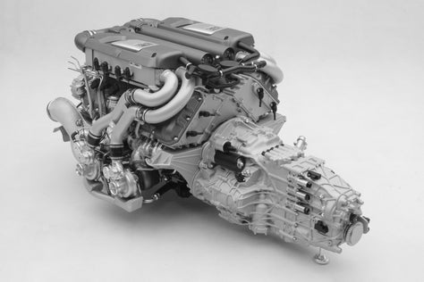BUGATTI Veyron W16 Engine and Gearbox (2005)