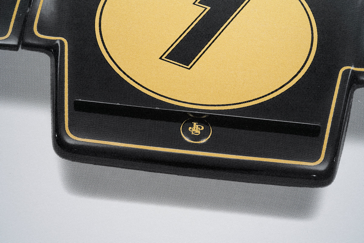 Lotus 72D - Alan Thornton Fine Art Screen Print