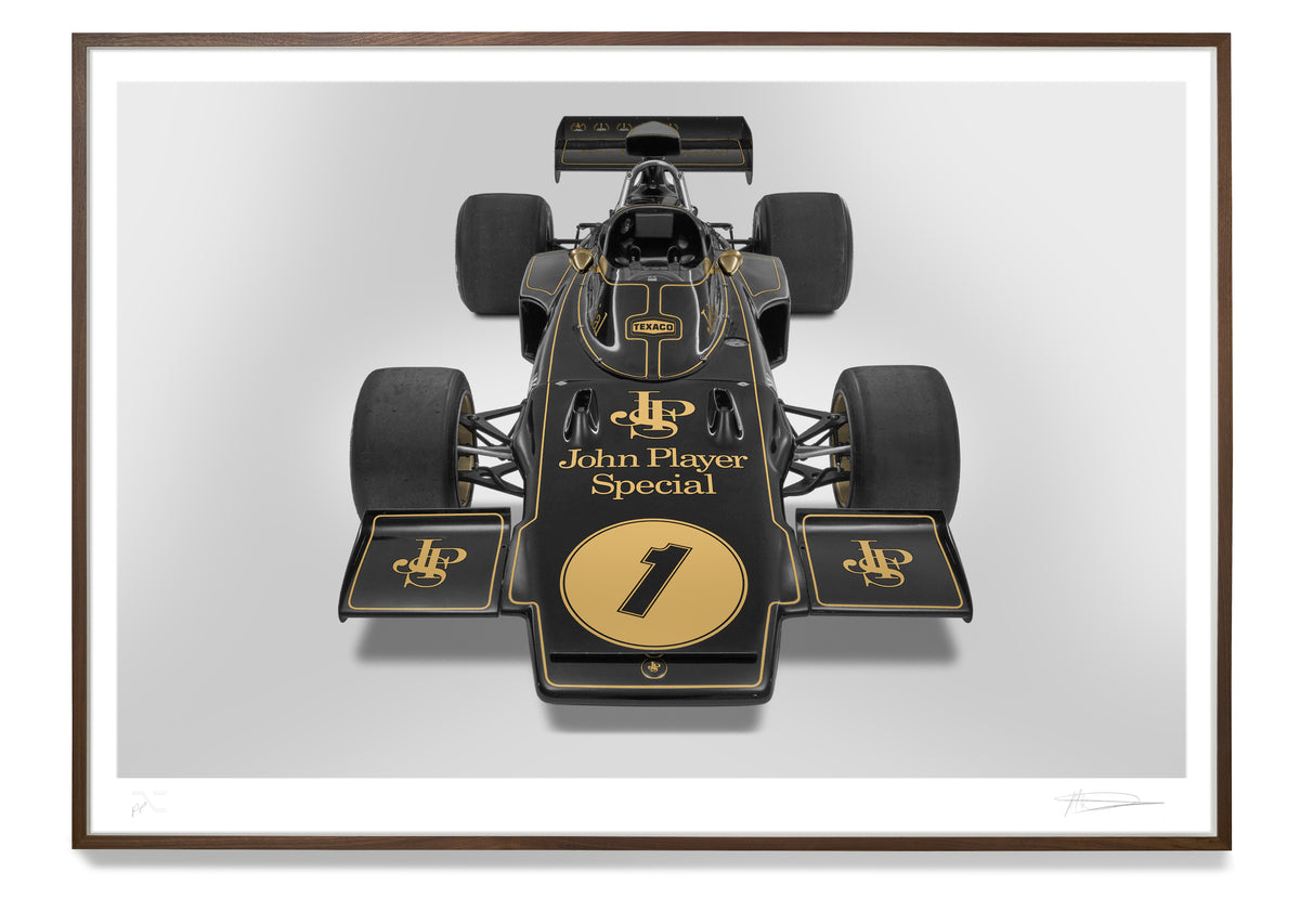 Lotus 72D - Alan Thornton Fine Art Screen Print