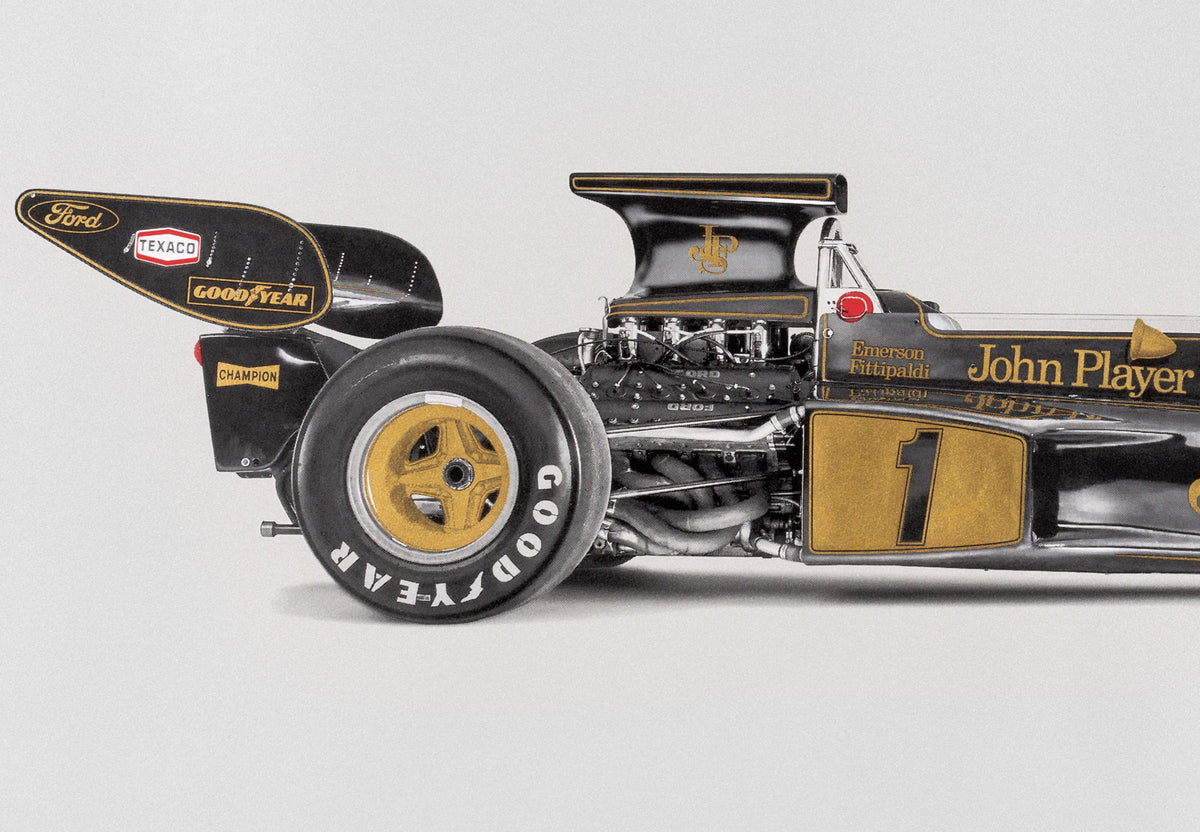 Lotus 72D Signed Edition Art Screen Print