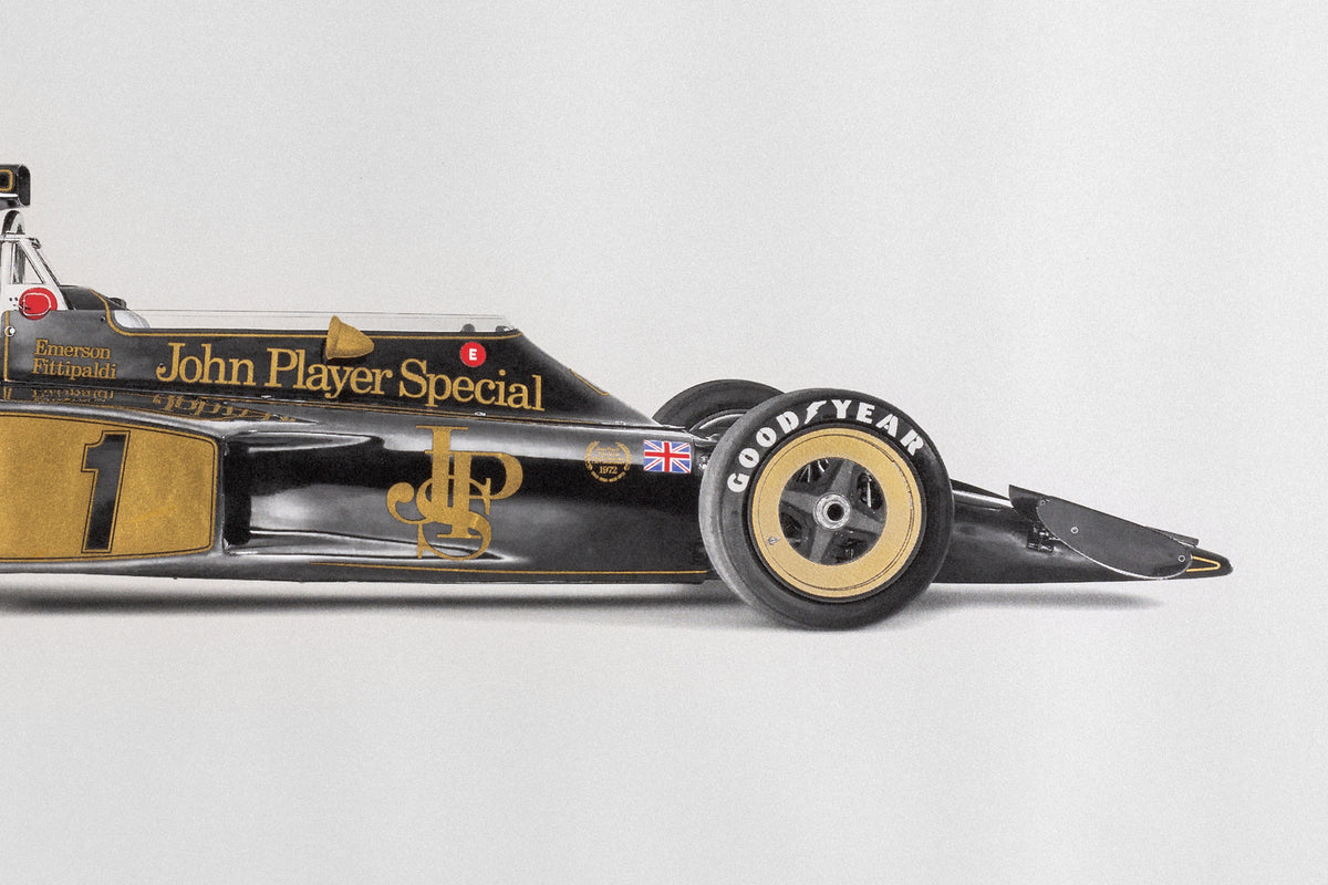 Lotus 72D Signed Edition Art Screen Print