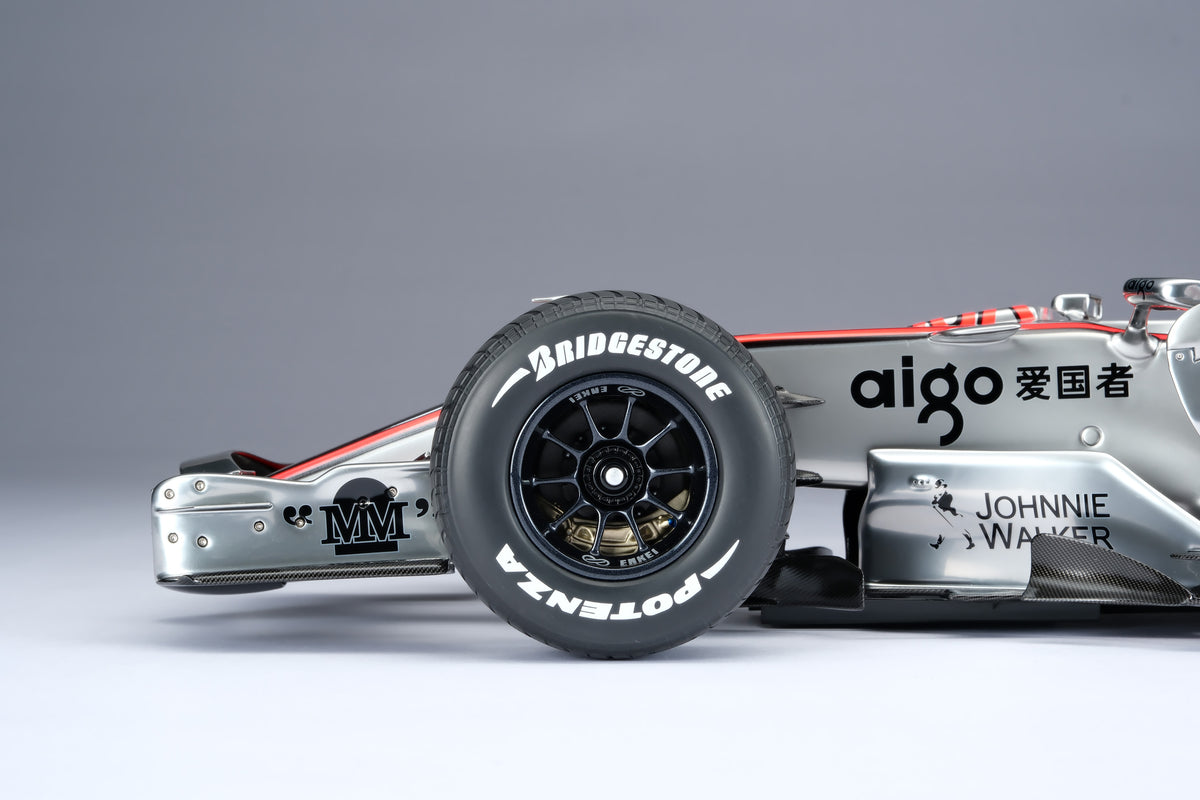 McLaren MP4-22 - Vainqueur du Grand Prix d'Europe 2007 - Fernando Alonso - Échelle 1/8
