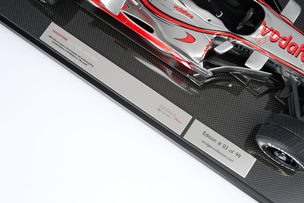 McLaren MP4-22 - 2007 European Grand Prix - Lewis Hamilton - 1:8 scale