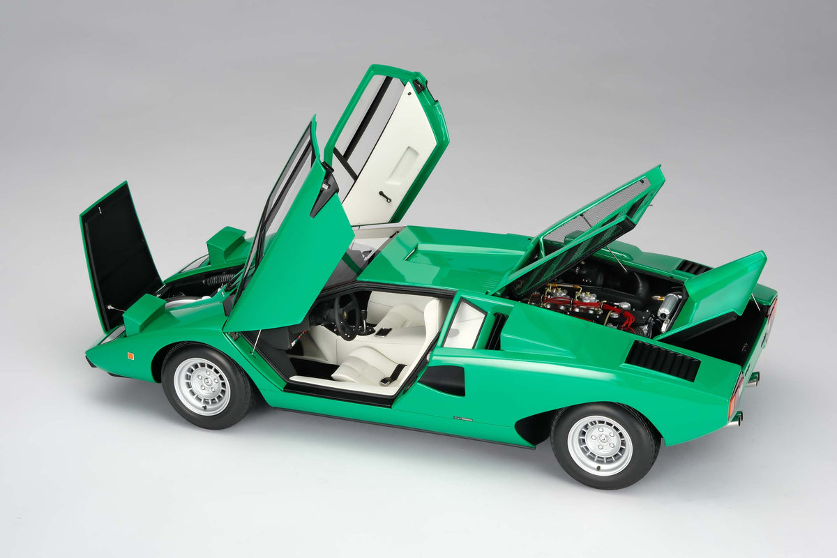 Lamborghini Countach LP400 (1974) - In Verde - 1:8 scale
