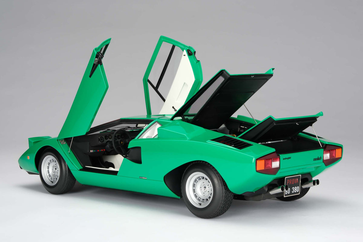 Lamborghini Countach LP400 (1974) - In Verde - 1:8 scale