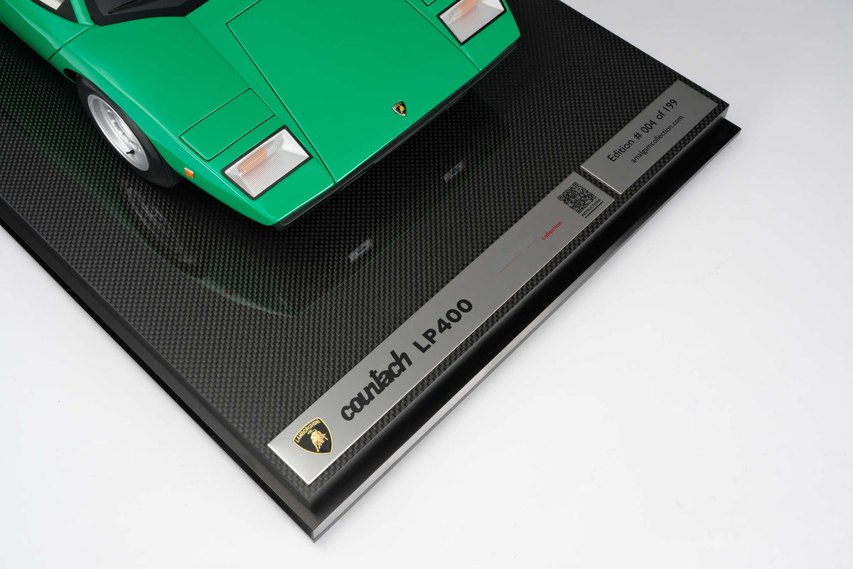 Lamborghini Countach LP400 (1974) - In Verde - 1:8 scale