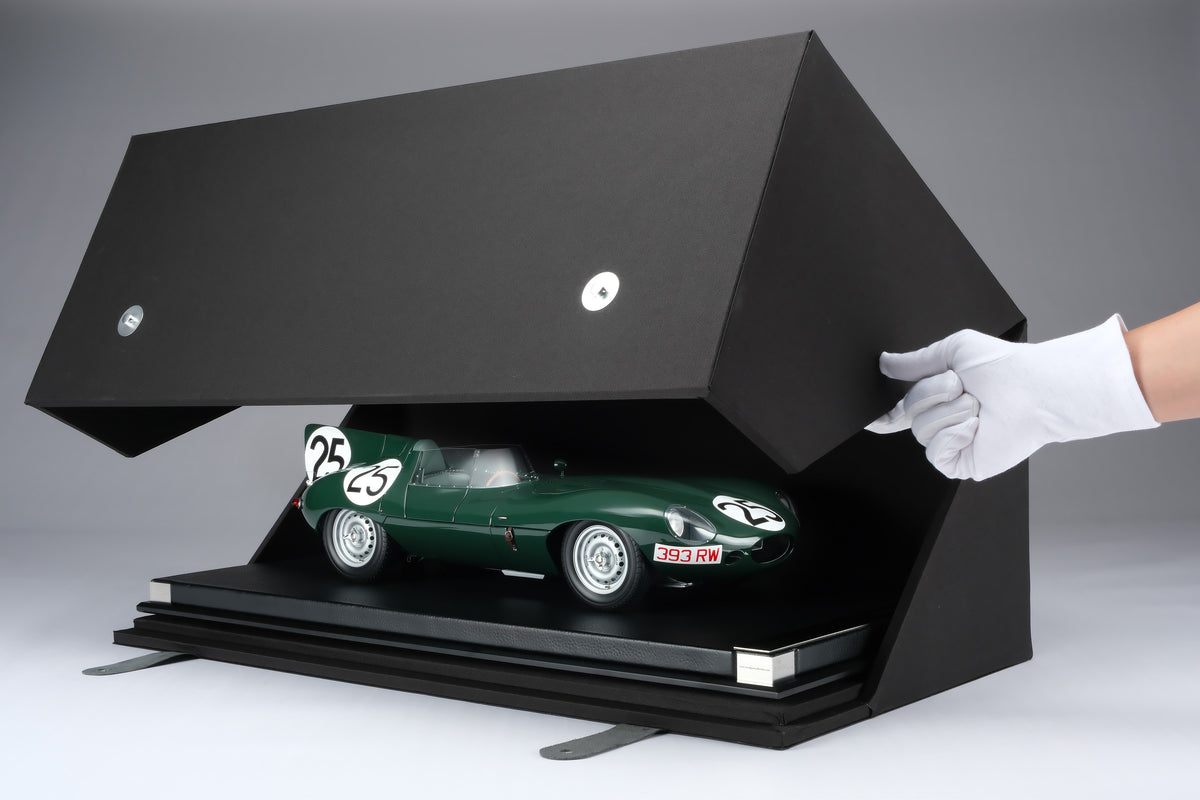 Jaguar D-type - 1956 Reims Winner at 1:8 scale by Amalgam Collection