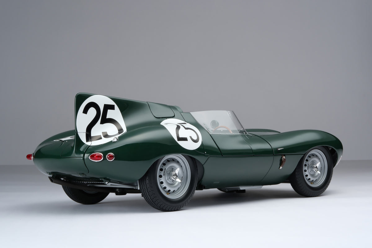 Jaguar D-type - 1956 Reims Winner at 1:8 scale by Amalgam Collection