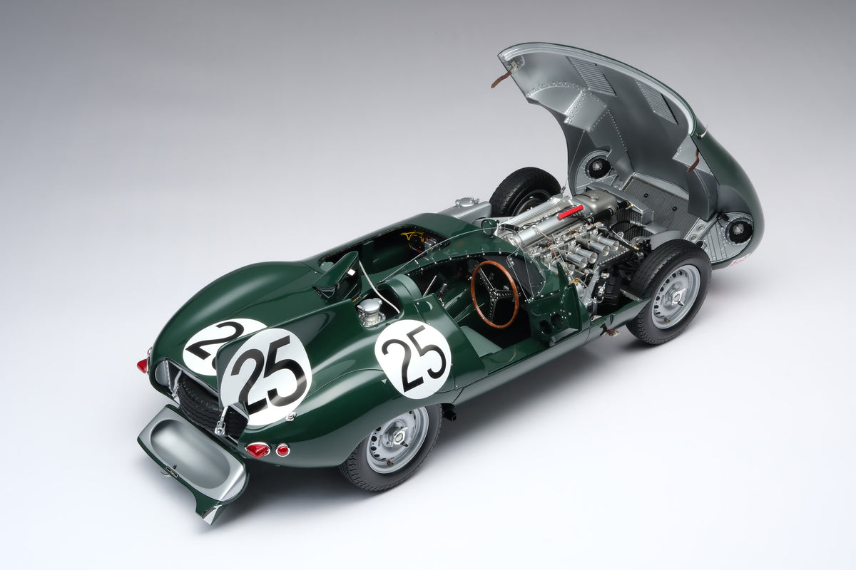 Jaguar D-type - 1956 Reims Winner at 1:8 scale by Amalgam Collection