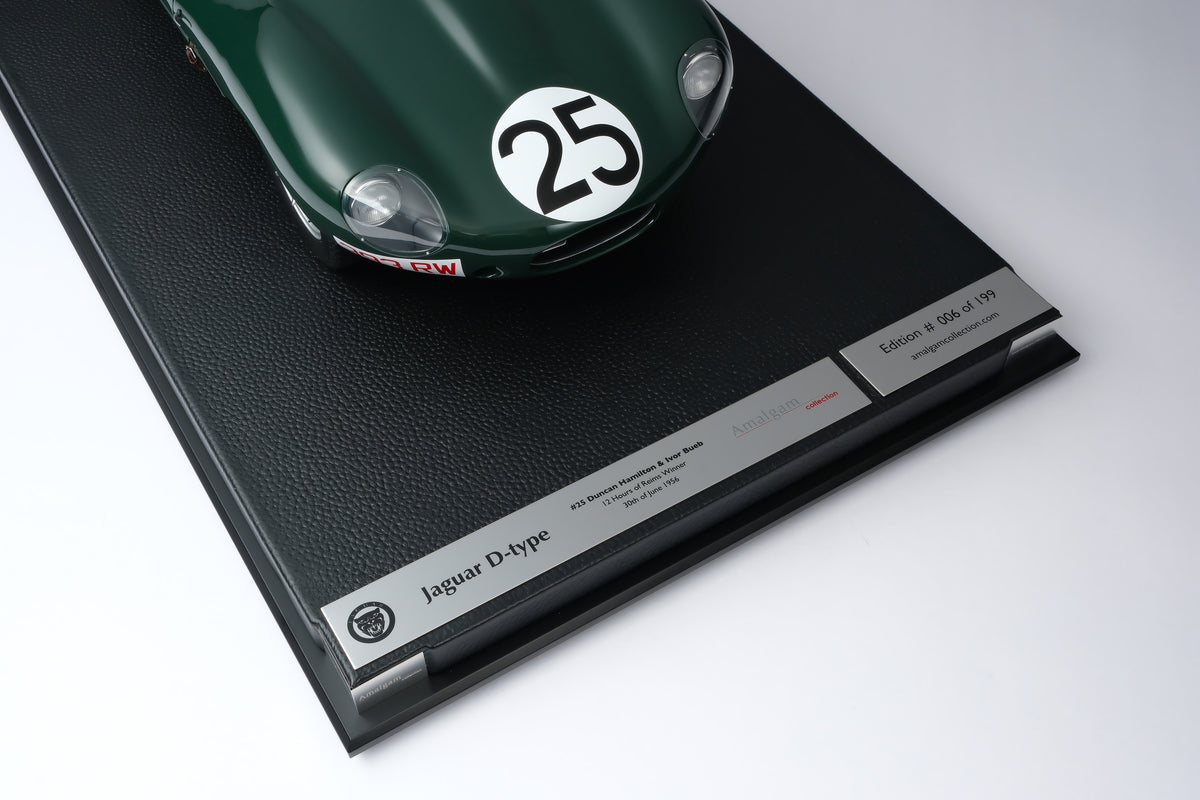 Jaguar D-type - 1956 Reims Winner at 1:8 scale by Amalgam Collection