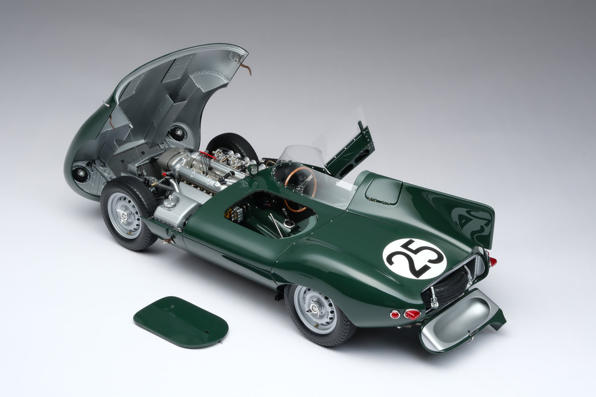 Jaguar D-type - 1956 Reims Winner at 1:8 scale by Amalgam Collection