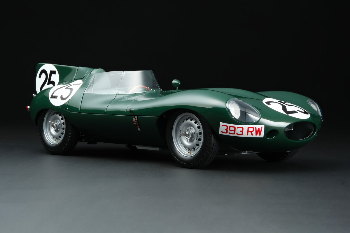 Jaguar D-type - 1956 Reims Winner - Hamilton & Bueb - 1:8 scale