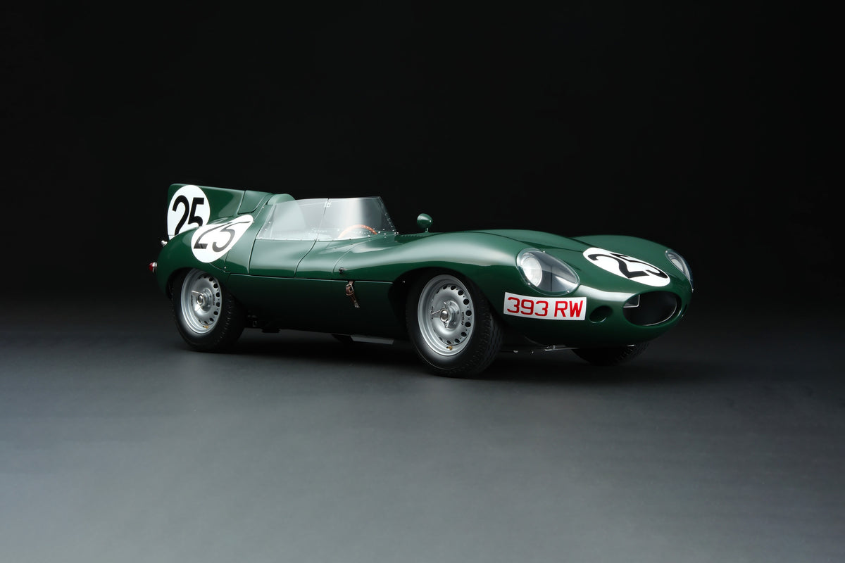 Jaguar D-type - 1956 Reims Winner - Hamilton & Bueb - 1:8 scale