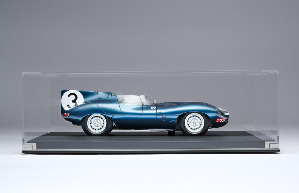 Jaguar D-type - Vainqueur du Mans 1957 - Flockhart & Bueb - Échelle 1/8