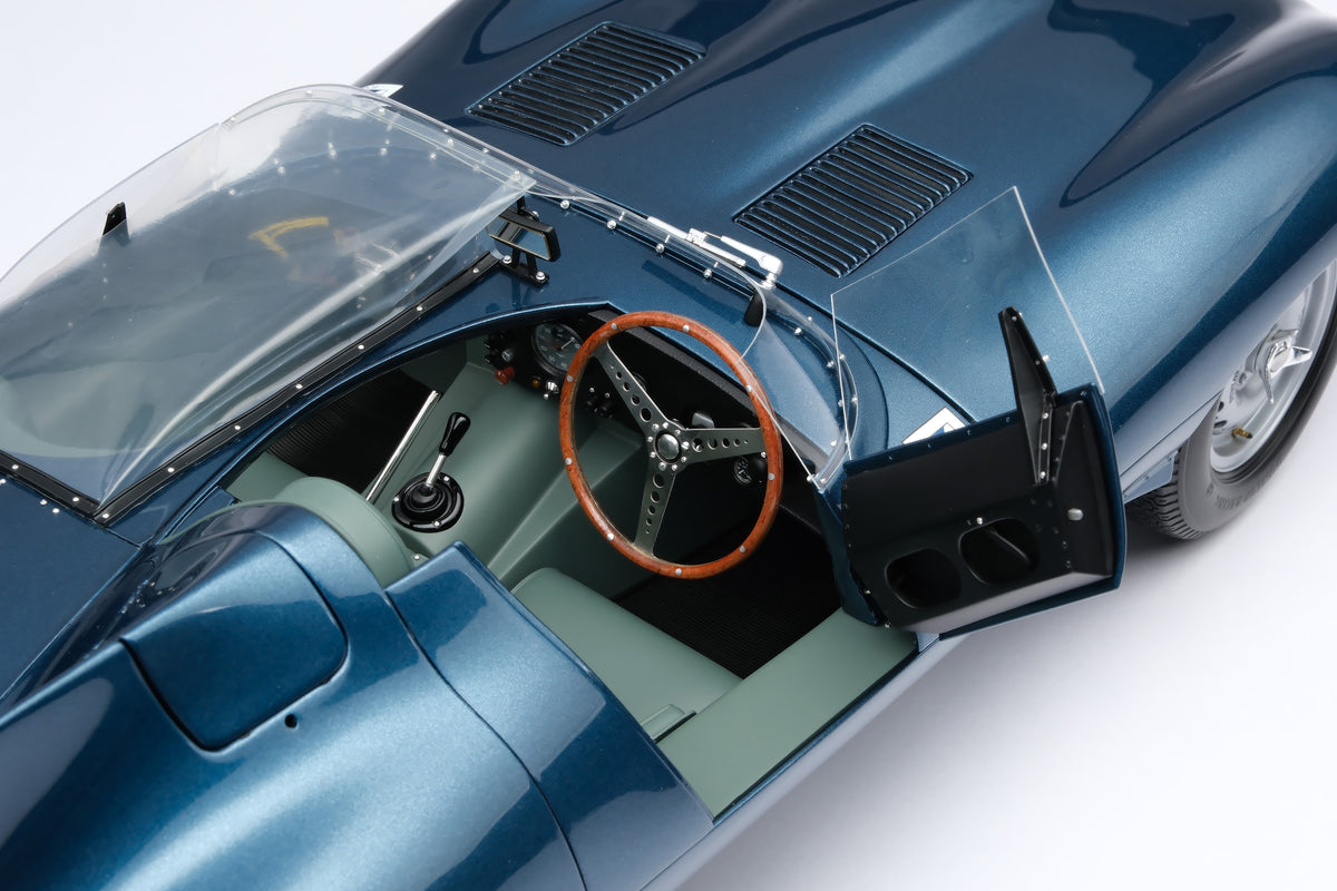 Jaguar D-type - Vainqueur du Mans 1957 - Flockhart & Bueb - Échelle 1/8