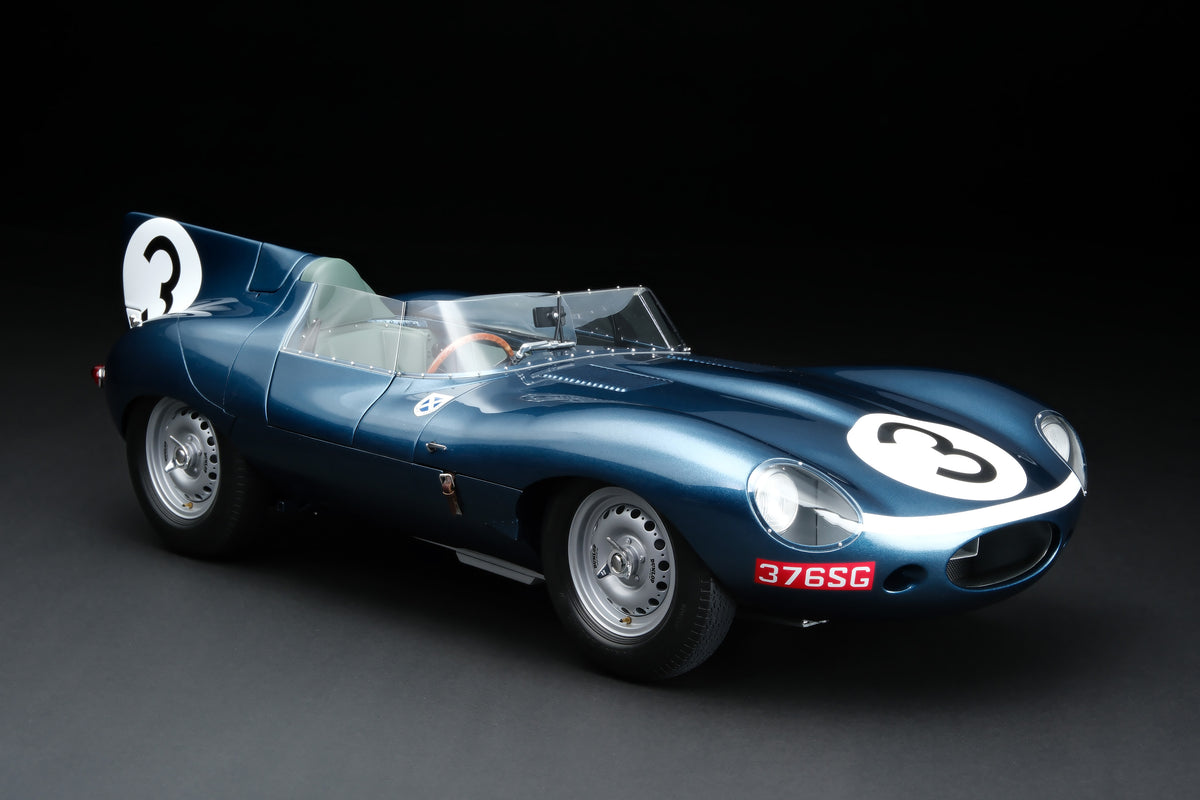 Jaguar D-type - 1957 Le Mans Winner - Flockhart & Bueb - 1:8 scale