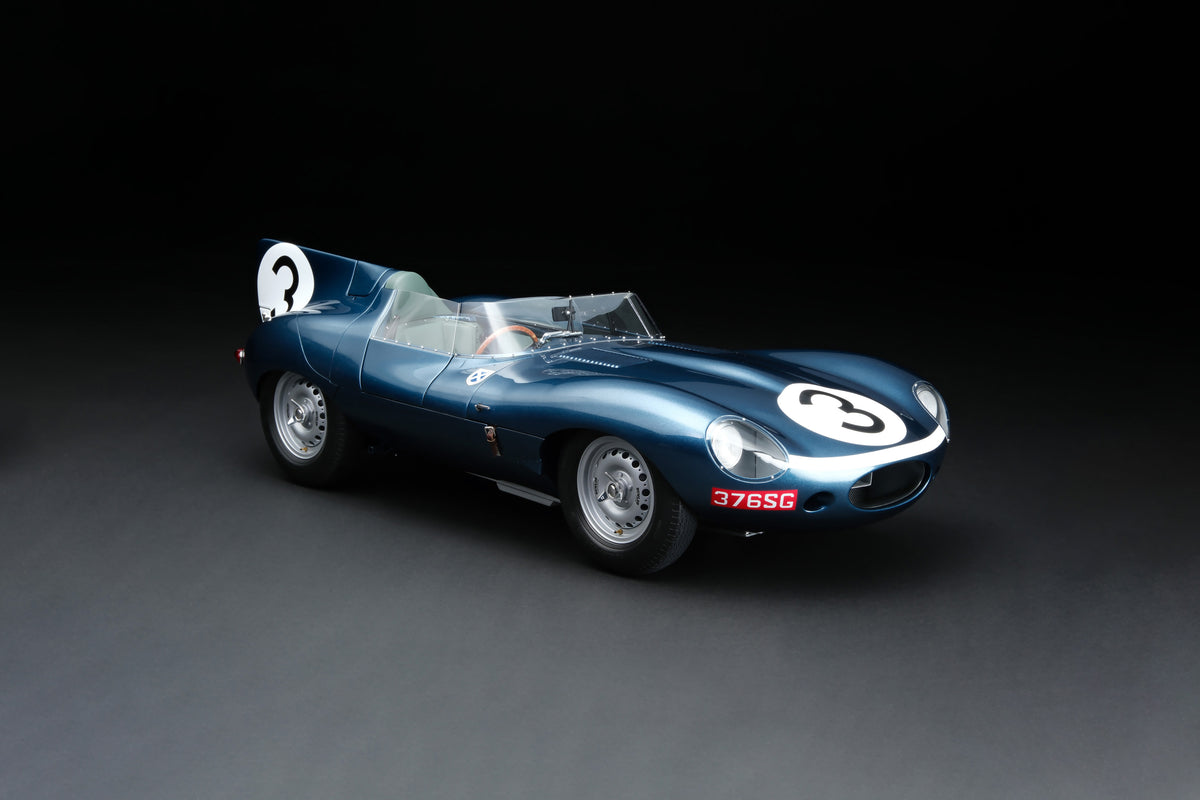 Jaguar D-type - 1957 Le Mans Winner - Flockhart & Bueb - 1:8 scale