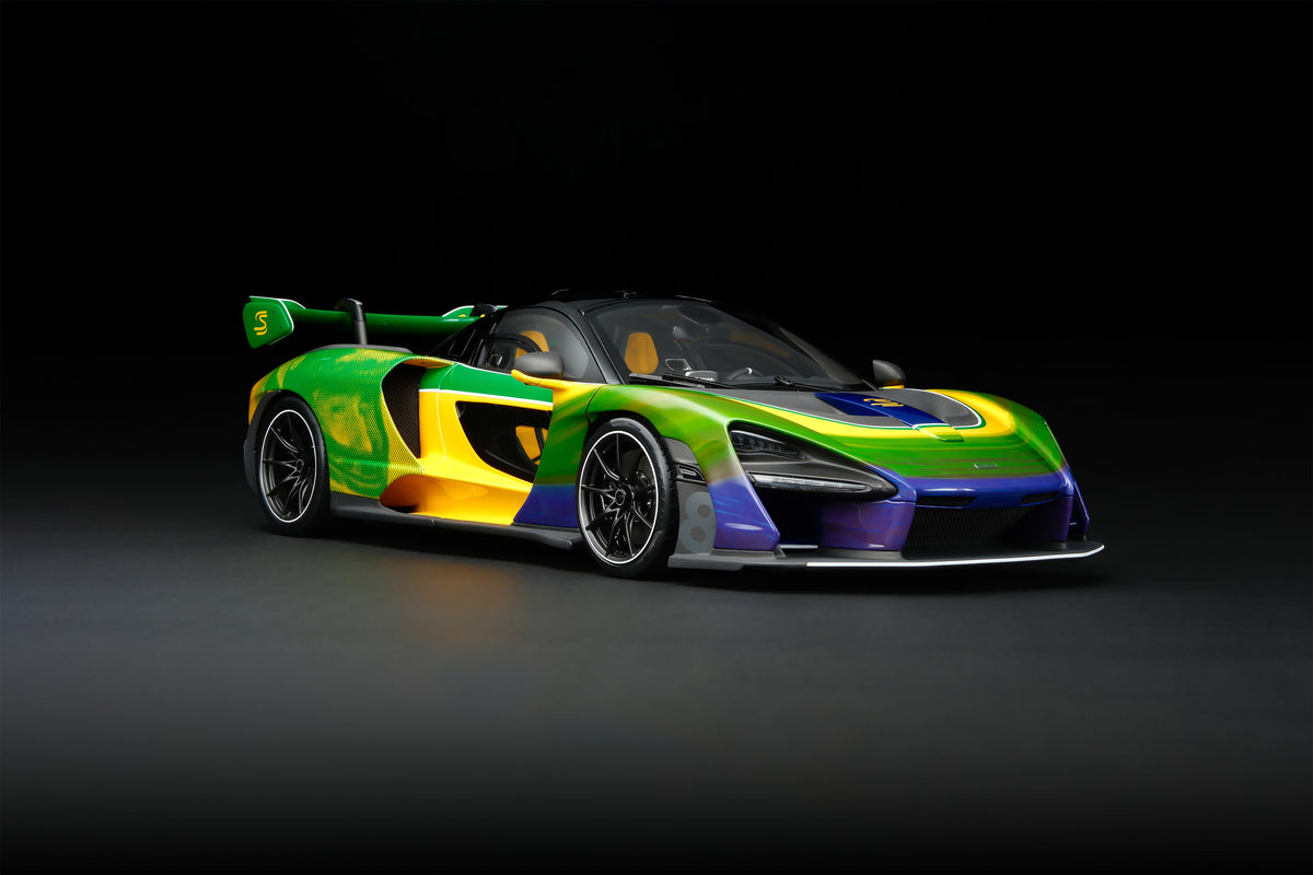 McLaren Senna in Senna Sempre Livery (2024) - 1:8 scale