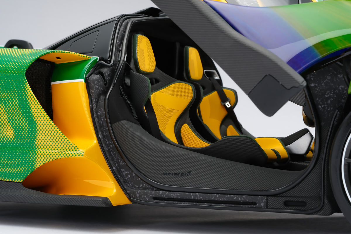 McLaren Senna in Senna Sempre Livery at 1:8 scale by Amalgam Collection