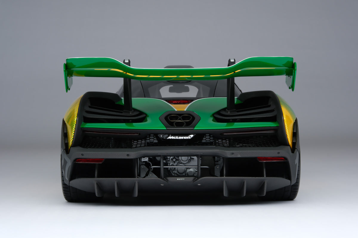 McLaren Senna in Senna Sempre Livery at 1:8 scale by Amalgam Collection