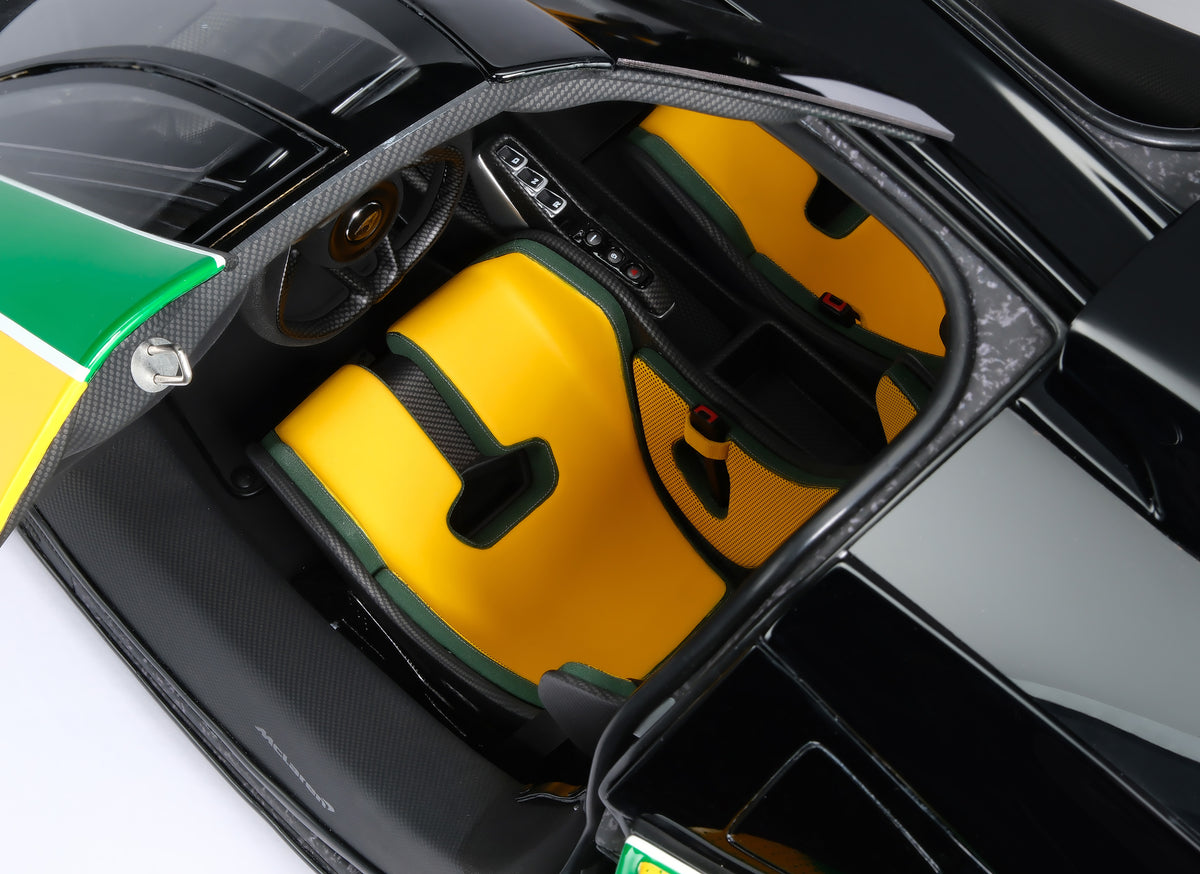 McLaren Senna in Senna Sempre Livery at 1:8 scale by Amalgam Collection