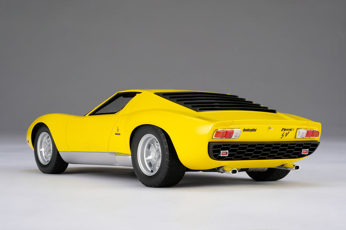 Lamborghini Miura P400 SV - Giallo - Échelle 1:18