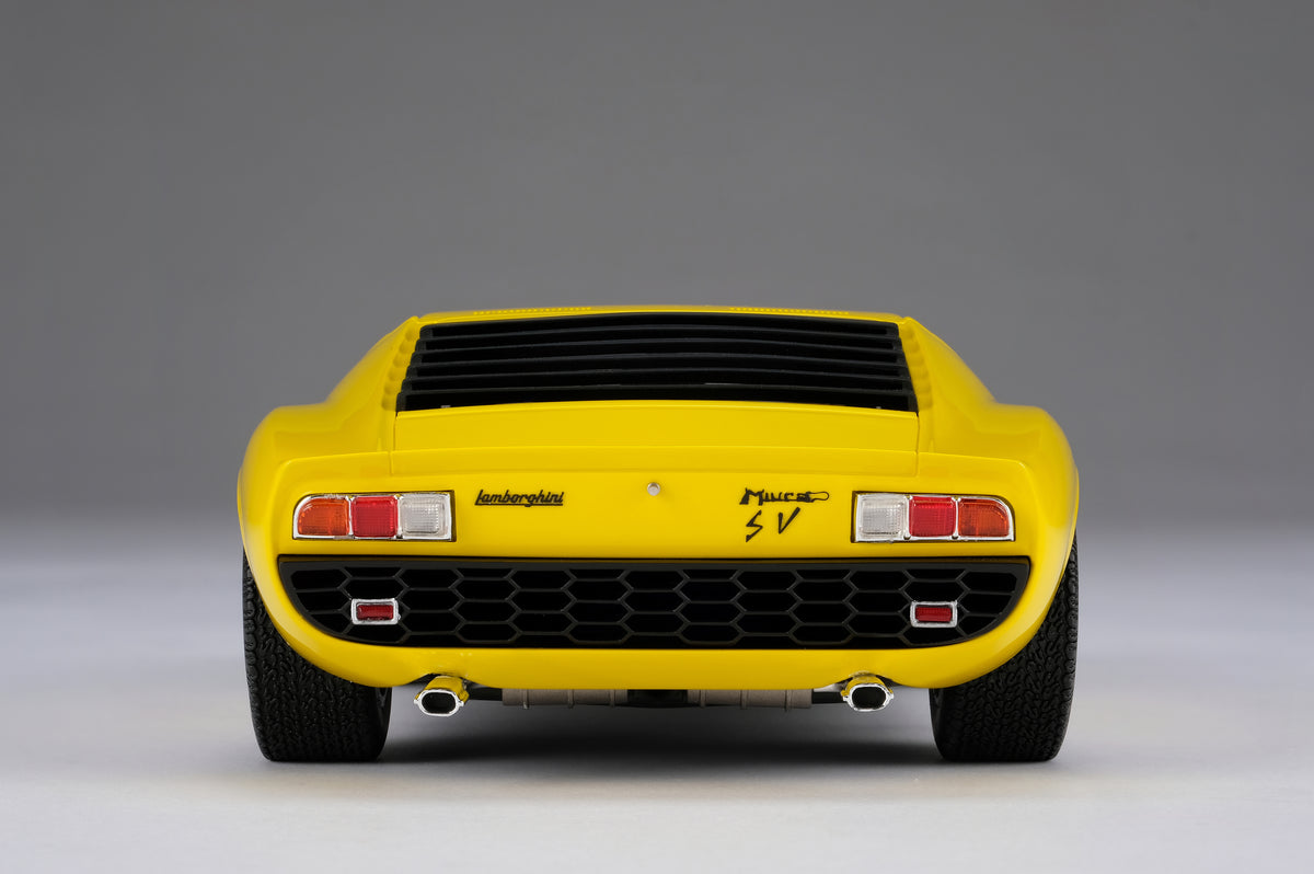 Lamborghini Miura P400 SV - Giallo - Échelle 1:18