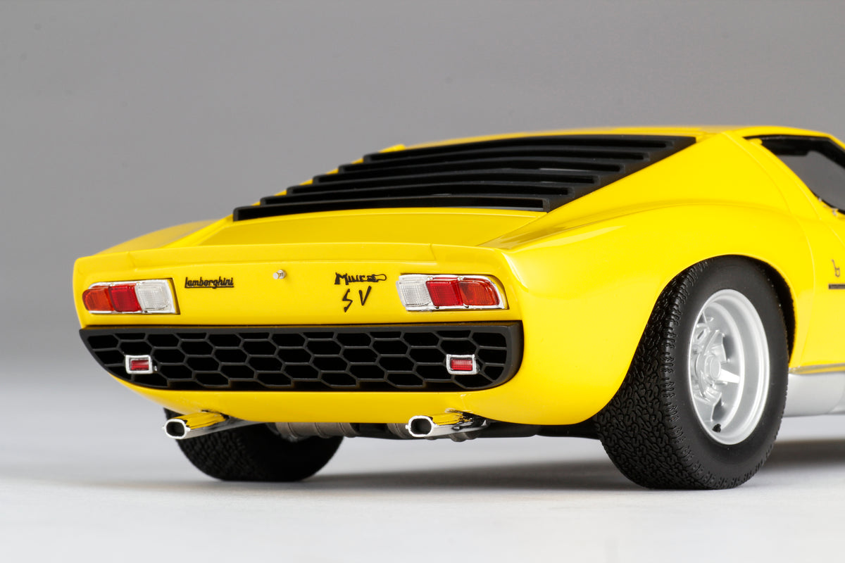 Lamborghini Miura P400 SV - Giallo - Échelle 1:18