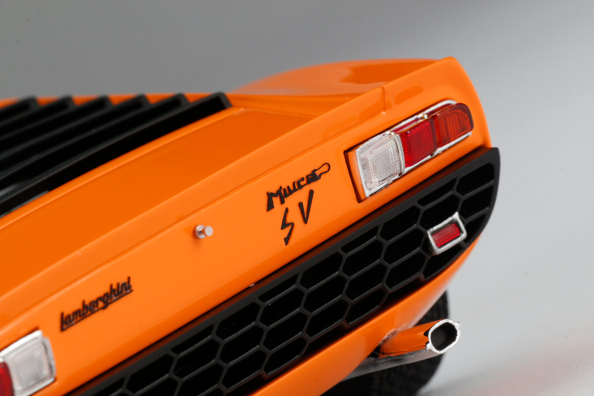 Lamborghini Miura P400 SV - Arancia Miura - 1:18 scale