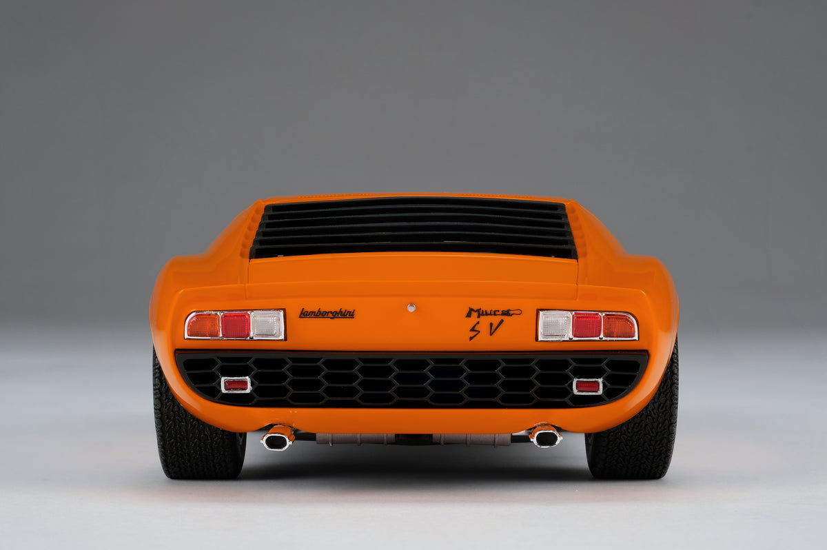 Lamborghini Miura P400 SV - Arancia Miura - 1:18 scale